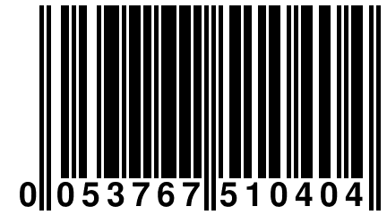 0 053767 510404