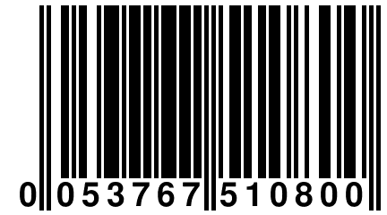 0 053767 510800