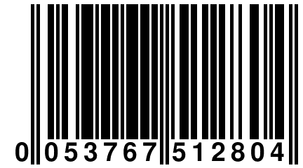 0 053767 512804