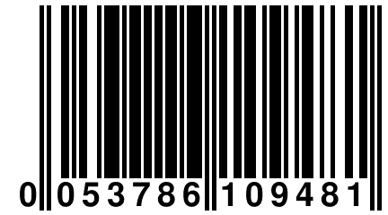 0 053786 109481