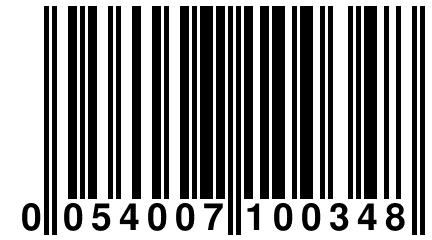 0 054007 100348