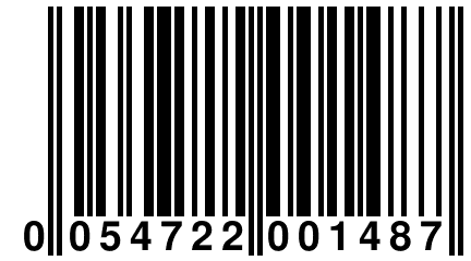 0 054722 001487