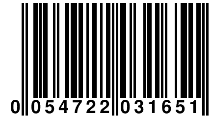 0 054722 031651