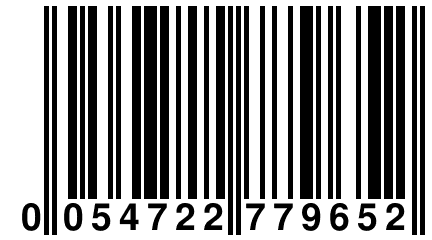 0 054722 779652