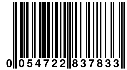 0 054722 837833