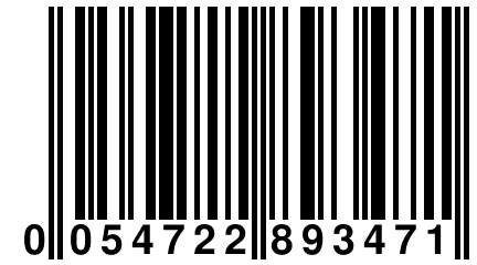 0 054722 893471