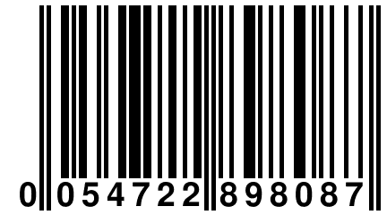 0 054722 898087