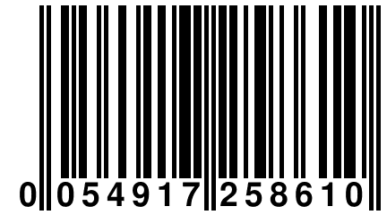 0 054917 258610