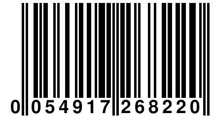 0 054917 268220