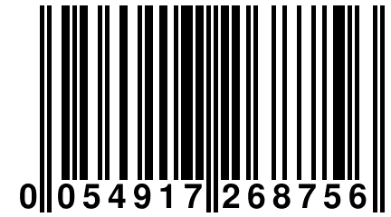 0 054917 268756