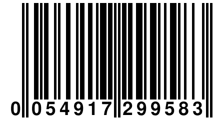 0 054917 299583