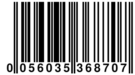 0 056035 368707