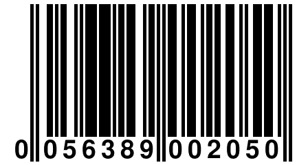 0 056389 002050