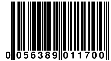 0 056389 011700