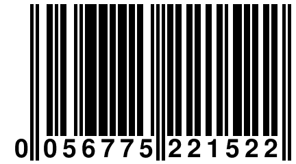 0 056775 221522