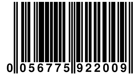 0 056775 922009