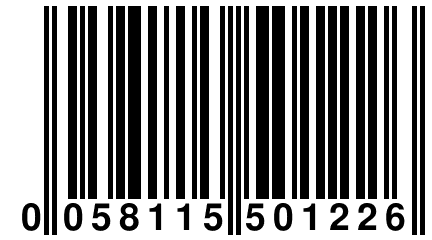 0 058115 501226