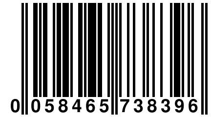 0 058465 738396