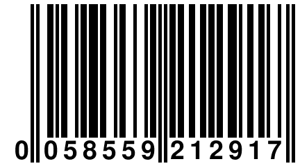 0 058559 212917