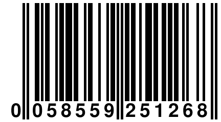 0 058559 251268