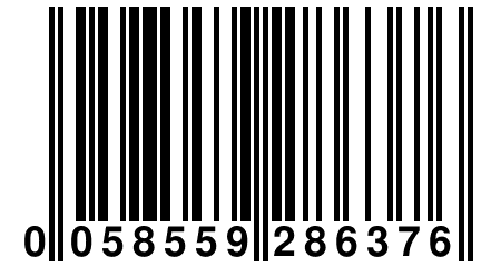 0 058559 286376