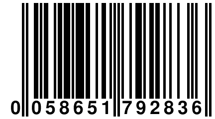 0 058651 792836