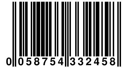 0 058754 332458