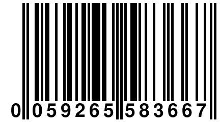 0 059265 583667