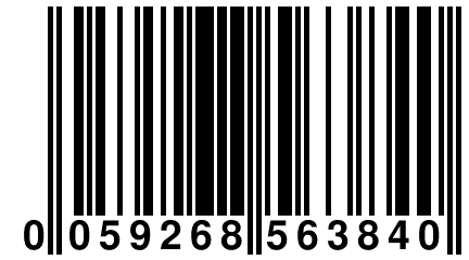 0 059268 563840