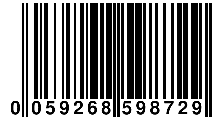 0 059268 598729