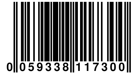 0 059338 117300