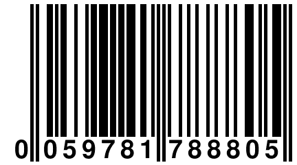 0 059781 788805