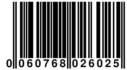 0 060768 026025