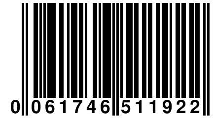 0 061746 511922