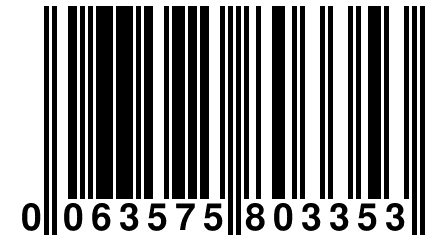 0 063575 803353