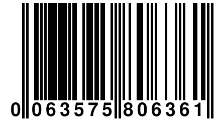 0 063575 806361