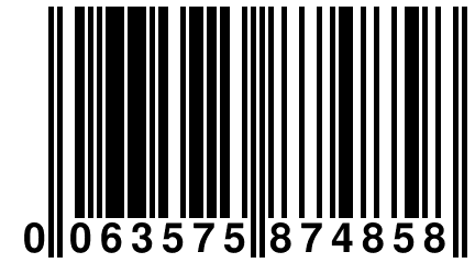 0 063575 874858