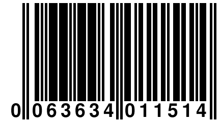 0 063634 011514