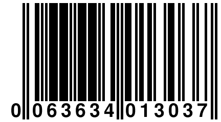 0 063634 013037