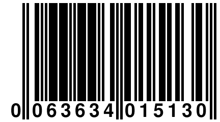 0 063634 015130