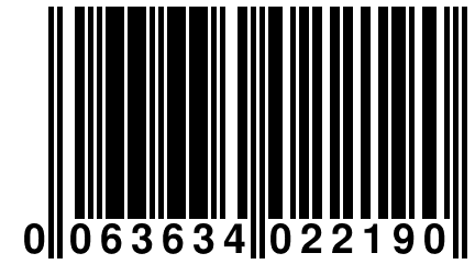 0 063634 022190