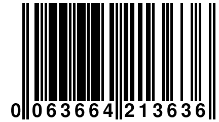 0 063664 213636