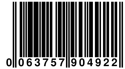 0 063757 904922