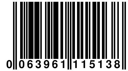 0 063961 115138