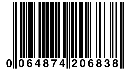 0 064874 206838