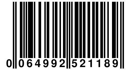 0 064992 521189