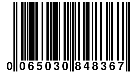 0 065030 848367