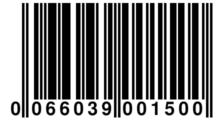 0 066039 001500