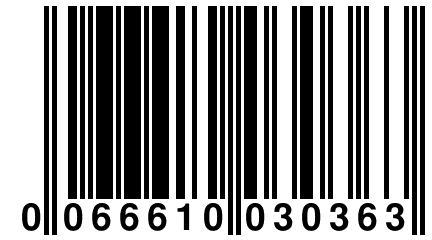 0 066610 030363