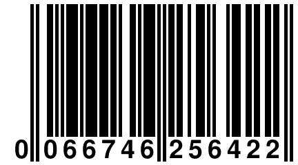 0 066746 256422